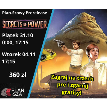 Prerelease Star Wars Unlimited Secrets of Power Pakiet All-In